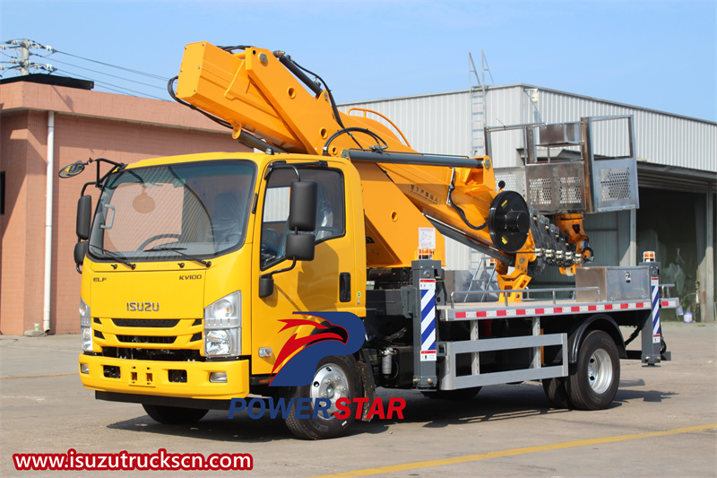 Isuzu 20m aerial platform truck