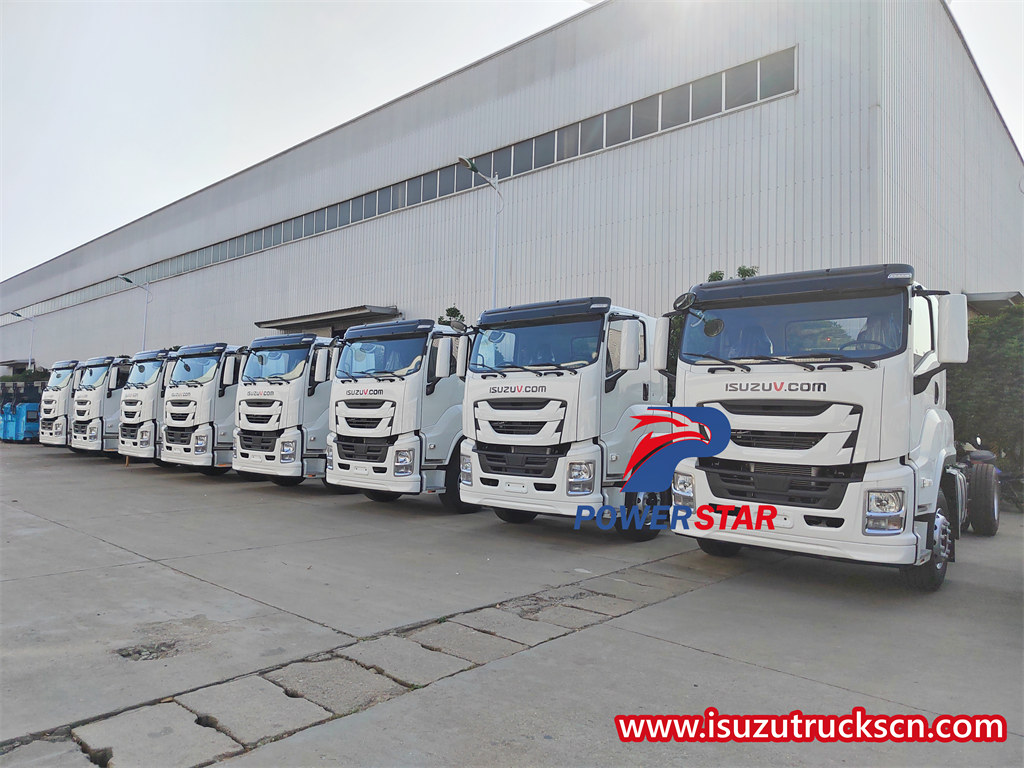 Sasis truk kargo ISUZU FVR GIGA 5X