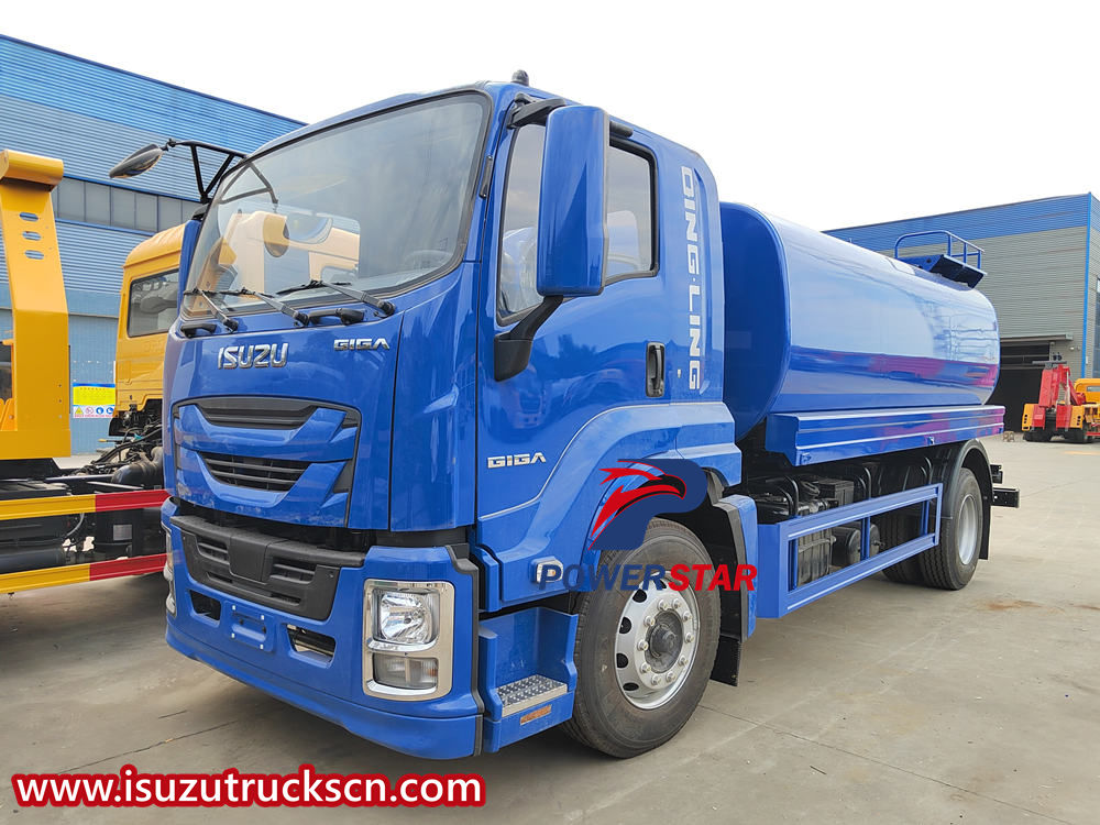 Truk bowser air isuzu