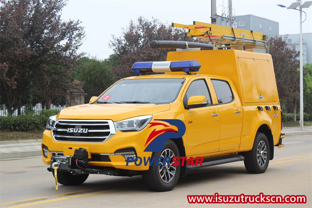 ISUZU 4x4 offroad pickup mobile workshop truck