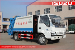 Factory 3cbm-5cbm ISUZU Truck Garbage Compactor Supplier