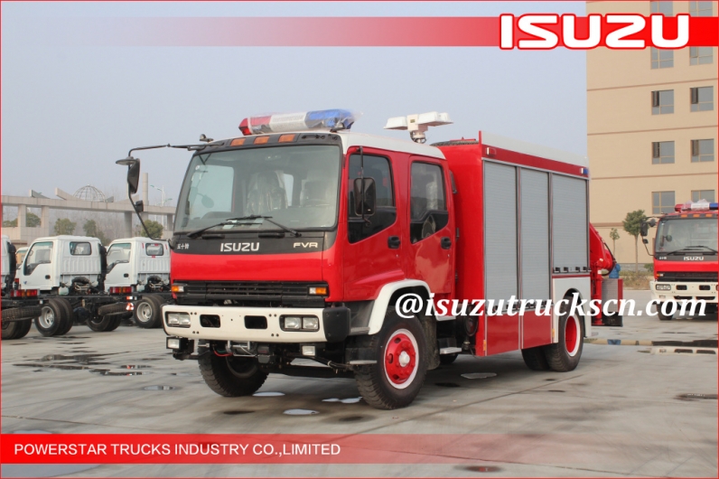 2015 good quality Isuzu Emergency Rescue Vehicle Fire Truck for sale