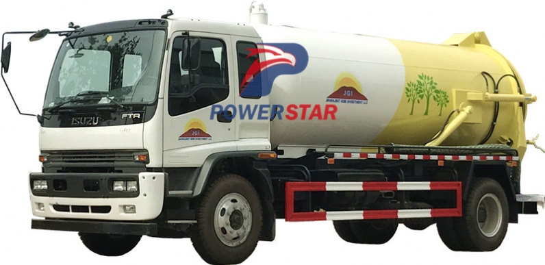 Sewage Suction Truck Isuzu