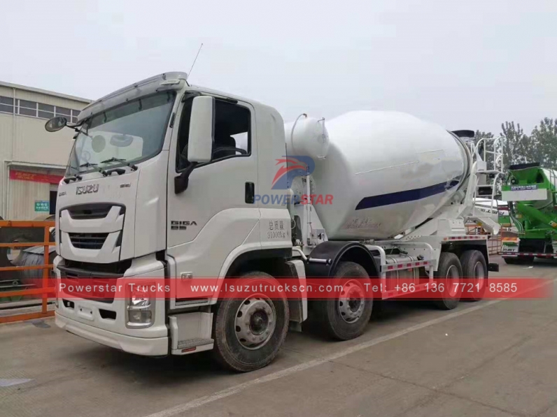 GIGA ISUZU 14cbm 16cbm ISUZU Transit Mixer Tank Concrete Truck