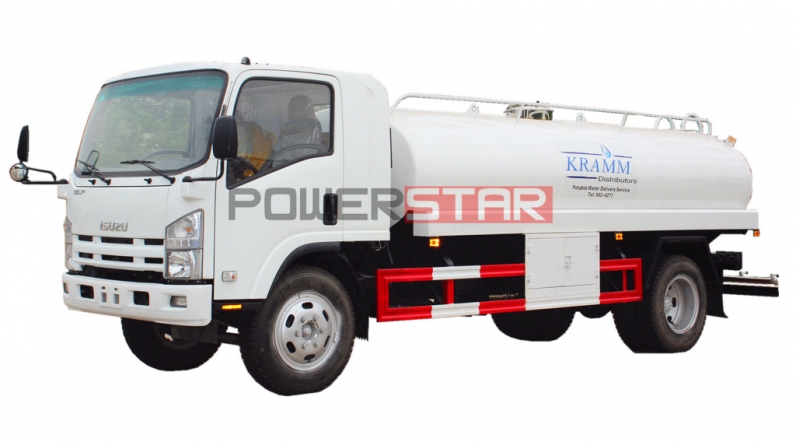 Philippines 9000Liters ISUZU Drinking Water Tank Truck for sale