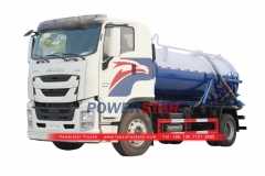 Factory outlet ISUZU GIGA sewer dredging truck