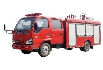 Isuzu 600P water tanker fire fighting truck