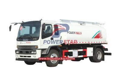 ISUZU 12000L Small Oil Tanker Truck for Transport Chemical Liquid