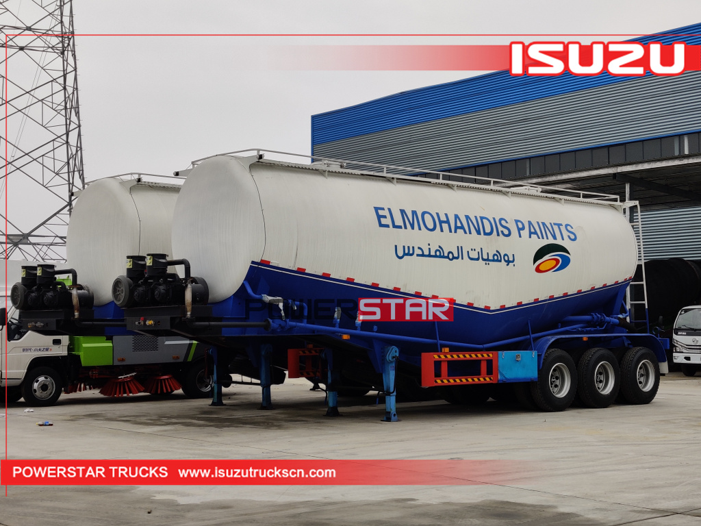 Powerstar Trucks 2 unit Trailer Semen Curah untuk Sudan
    