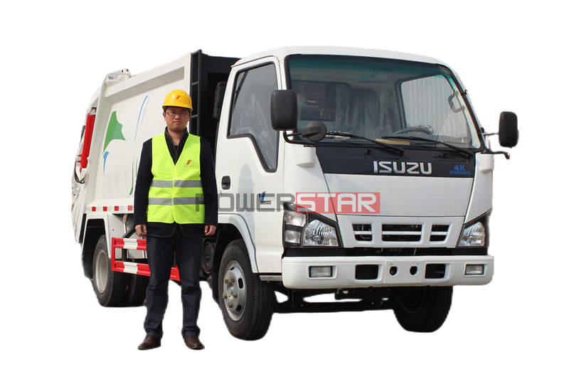 Pemeliharaan sistem hidrolik truk pemadat sampah Isuzu 600P
    