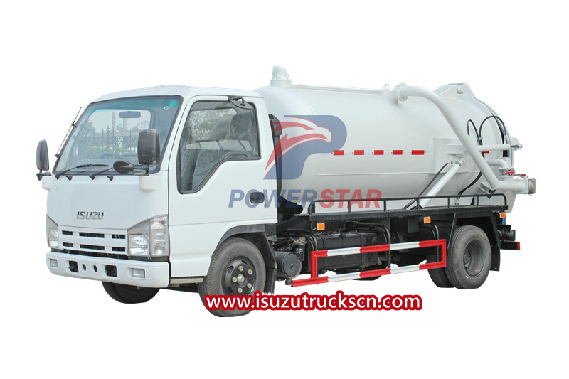 Cara perawatan truk pembersih limbah isuzu 100P
    