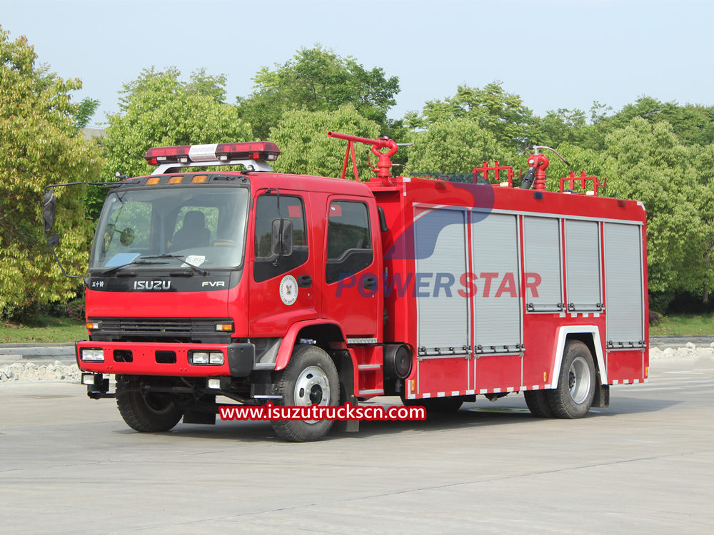 Prosedur Pengoperasian Rutin Truk Pemadam Kebakaran Tugas Berat ISUZU
    