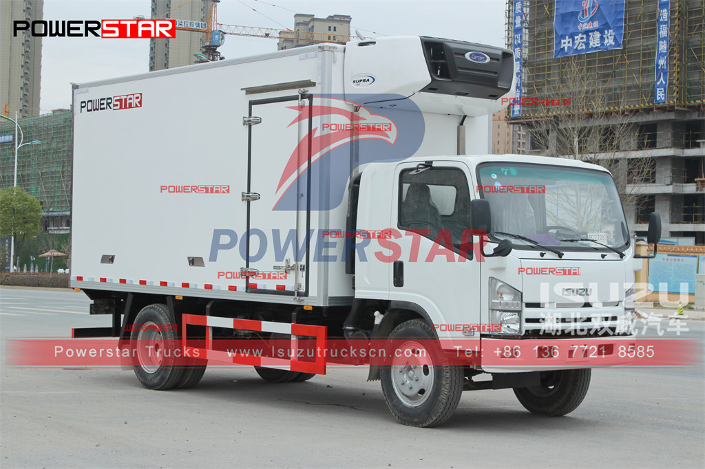 Truk freezer ISUZU ELF 8-10ton dengan unit CARRIER diekspor ke Filipina
    