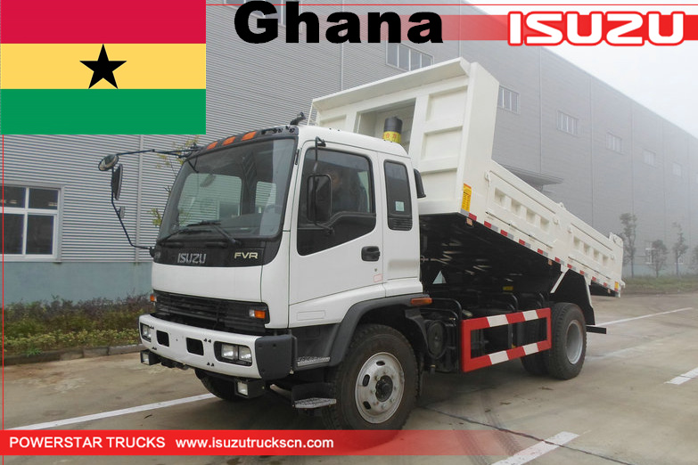 Ghana - 1 unit truk dump tipper ISUZU FVR
    