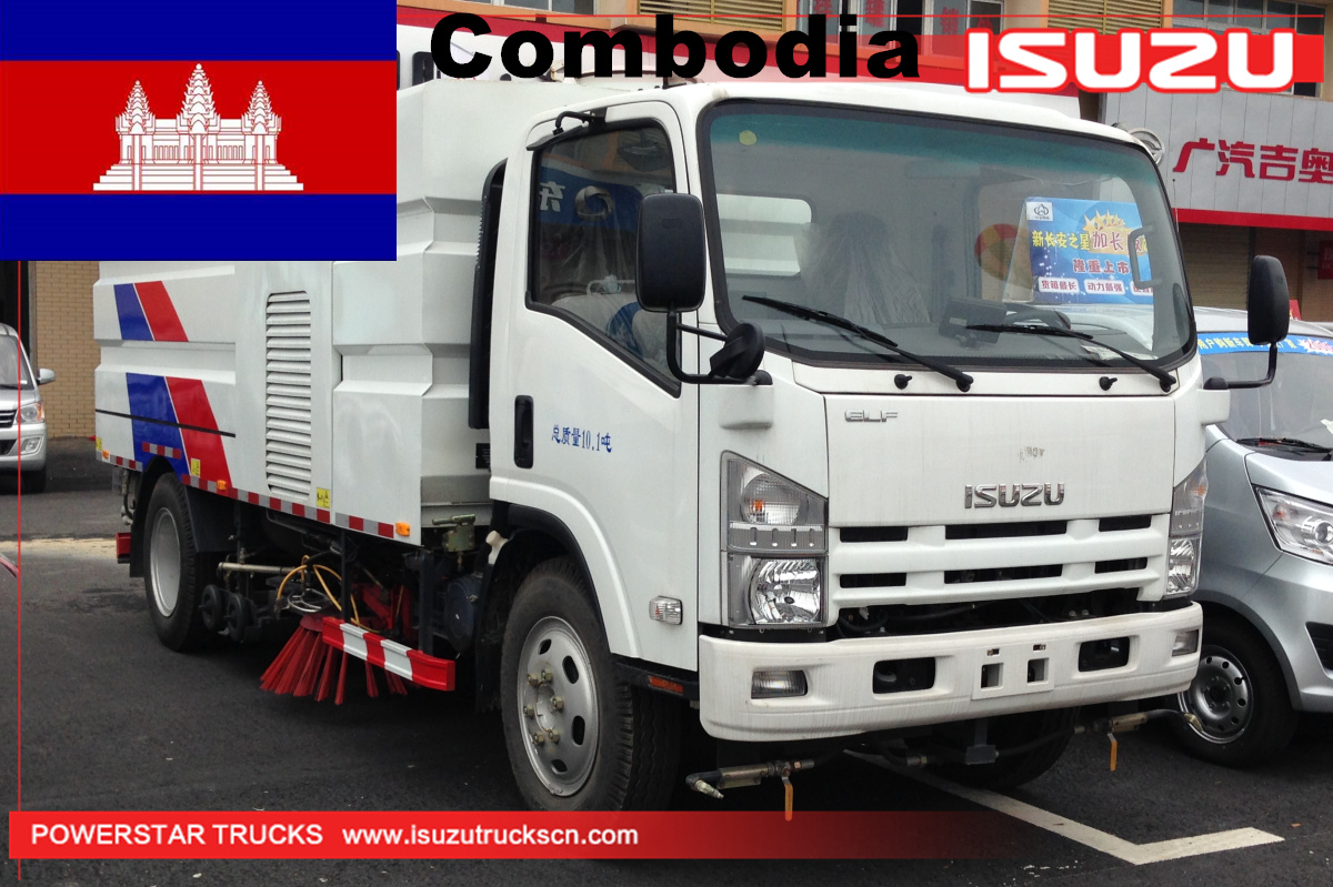 Combodia - 1 Unit Penyapu Jalan Washer Isuzu
    