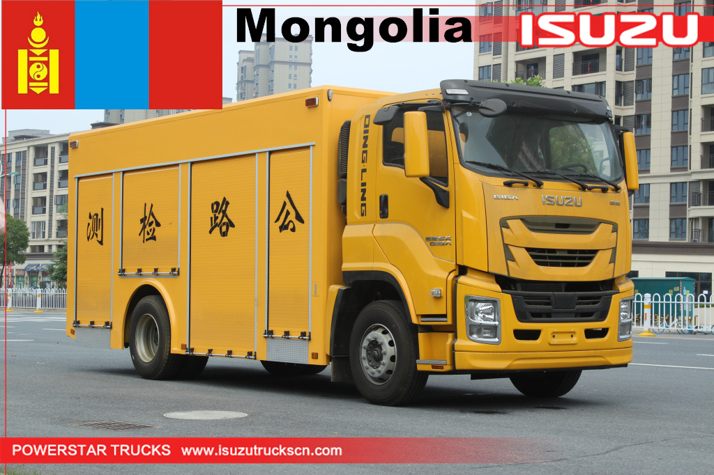 Mongolia - 1 unit Kendaraan Inspeksi Jalan Bandara ISUZU
    