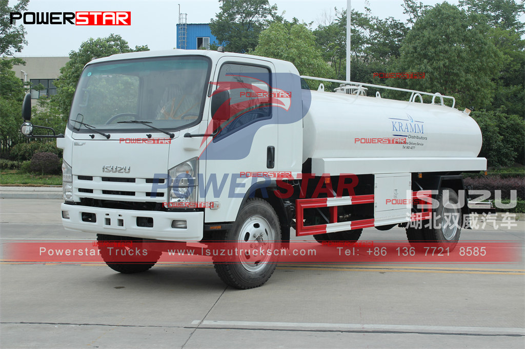 Truk air minum ISUZU 9000L mengekspor Manual Pengoperasian Antigua dan Barbuda
    