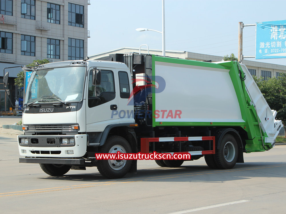 Pengenalan kegunaan utama dan jenis truk sampah Isuzu
    