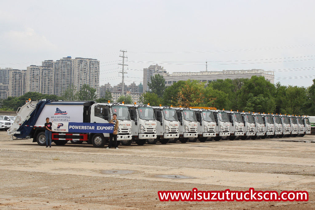 40 unit ISUZU NPR menolak ekspor truk pemadat ke Ethiopia
    