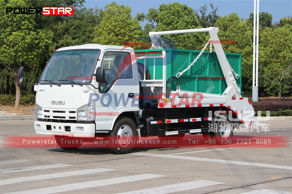 POWERSTAR 4CBM Panduan Pengoperasian Truk Skip Loader ekspor Mongolia
    