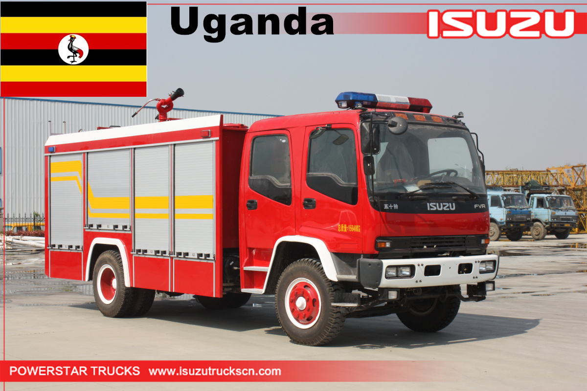 Uganda- 1 Unit Truk Pemadam Kebakaran Air Busa Isuzu
    