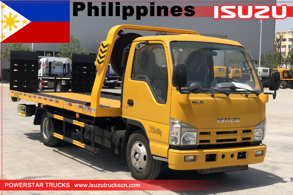 Filipina CEBU - 1 unit kapal perusak ISUZU Flatbed
    