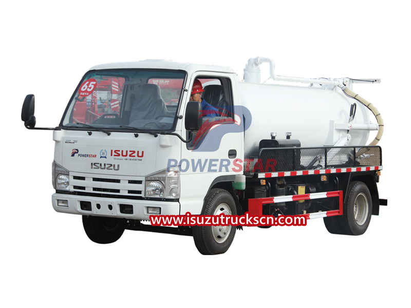 Keunggulan truk tanker limbah Isuzu 100P NQR
    