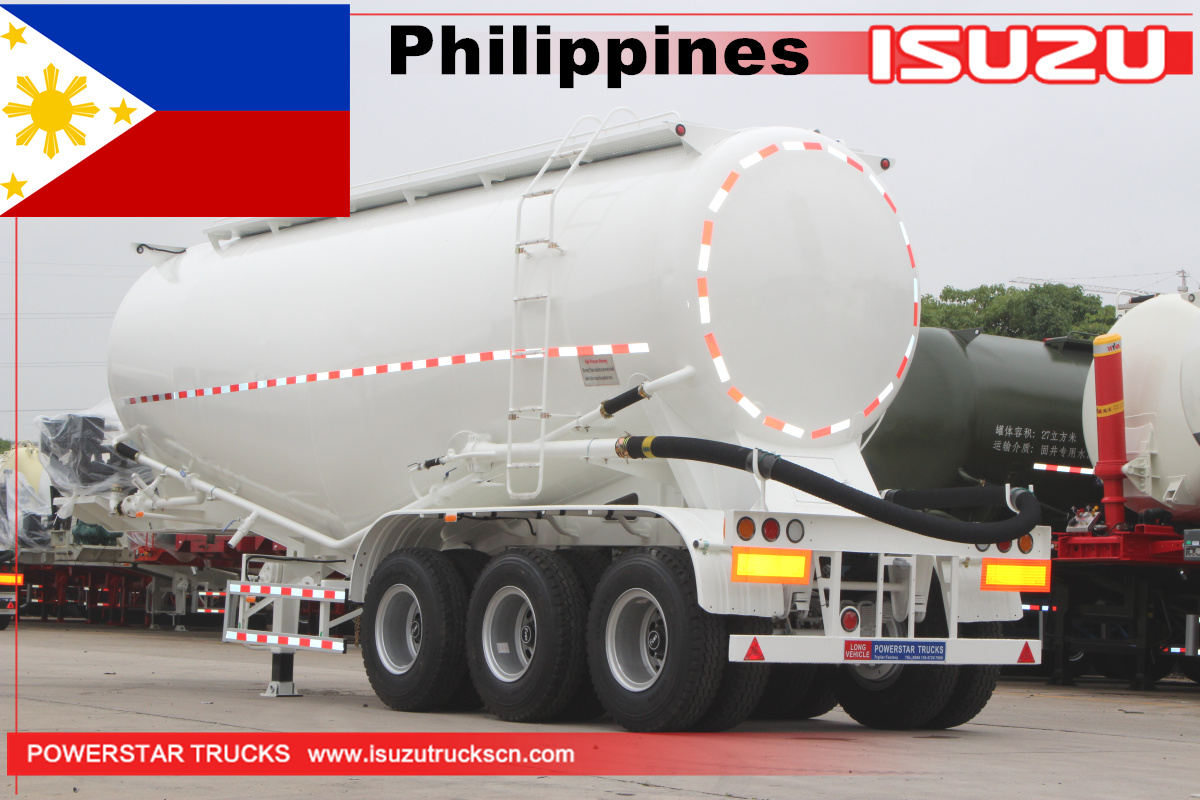 Filipina - 12 Unit semi trailer semen Curah 35cbm
    