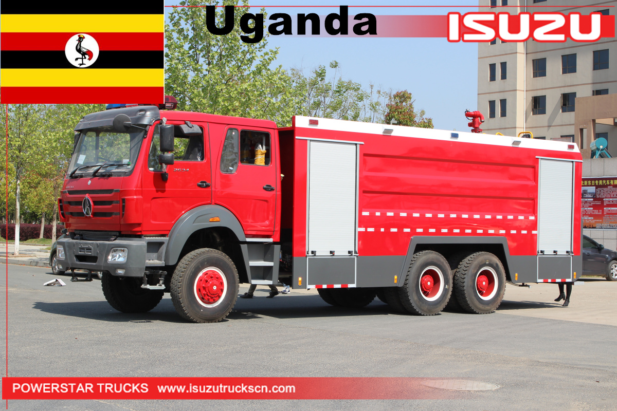 Uganda - 1 Unit truk Pemadam Kebakaran Busa Air Beiben
    