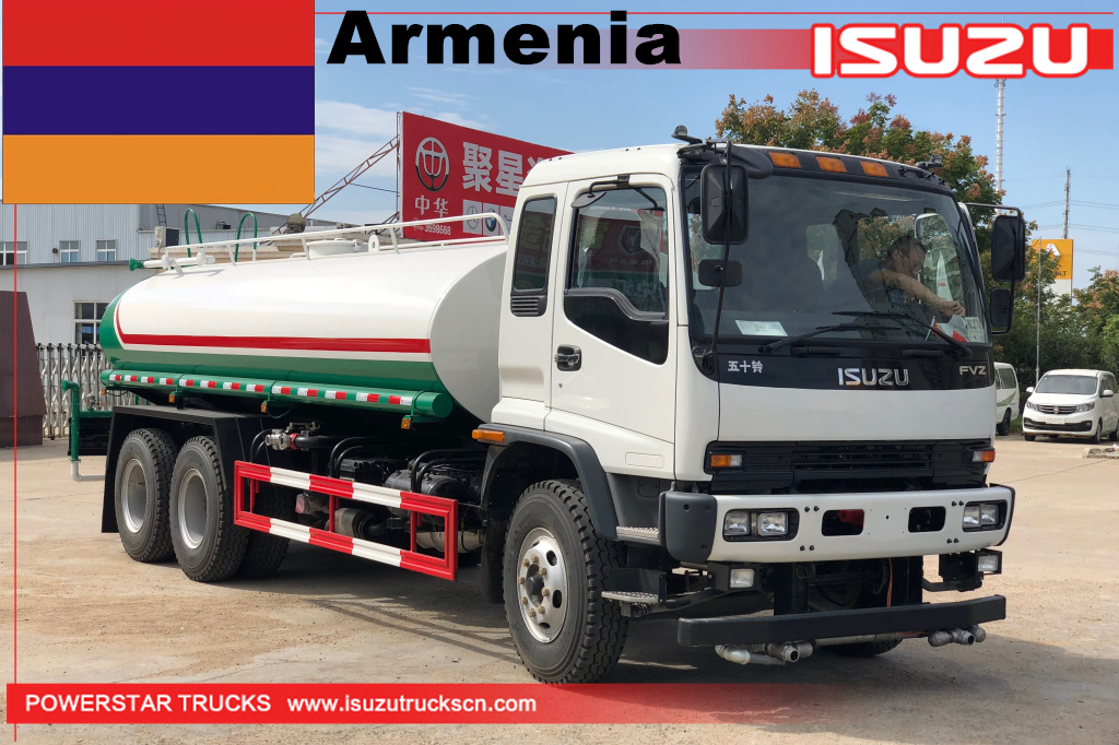 Armenia - 1 unit Truk Penyiram Air ISUZU
    