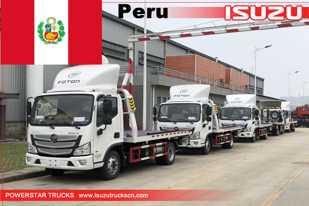 Peru - 5 unit Truk Penghancur FOTON
    