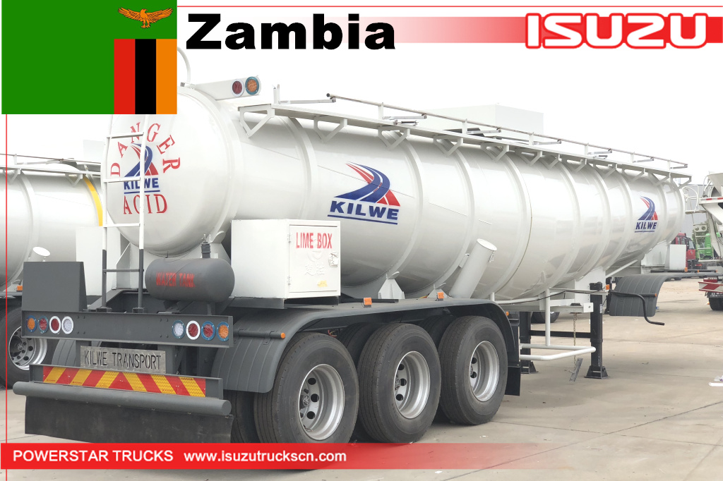 Zambia Kilwe - 12 unit Trailer Tanker Asam Asetat
    