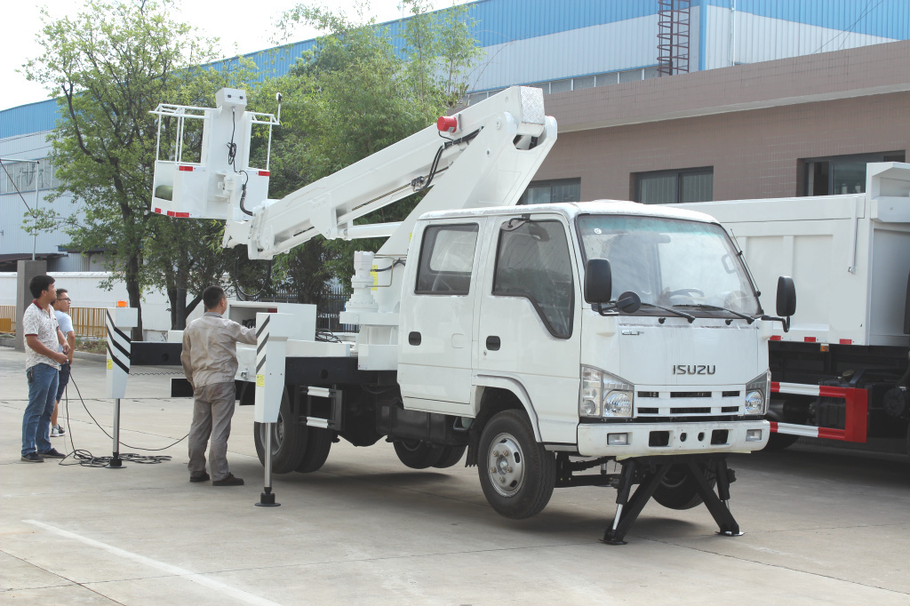 Truk ISUZU Man Lifter 16m untuk Filipina
    