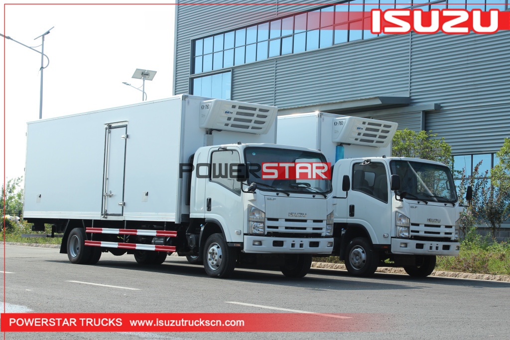 Truk van pendingin berpendingin Isuzu Freezer powerstar Jepang
    