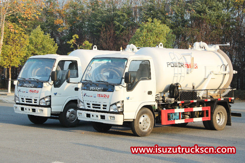 Truk Penghisap Limbah Vakum Pompa Moro ISUZU 5CBM
    