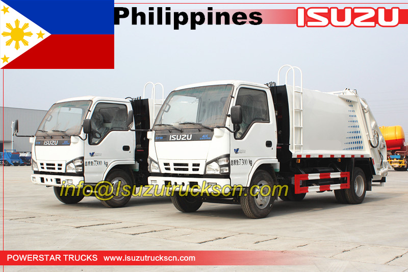 Truk Sampah Kompres Kota Manila Isuzu 3ton
    