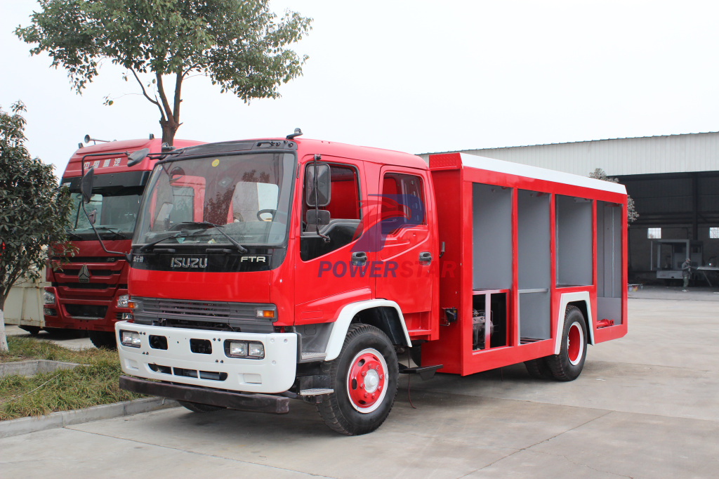 Bagaimana cara membuat ruck Foam Fire berkualitas dengan sasis truk ISUZU FTR?
    