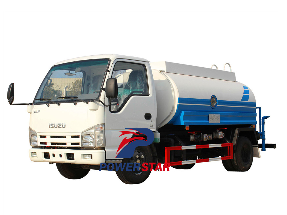 Panduan pengguna truk tangki air Isuzu 100P 5cbm
    