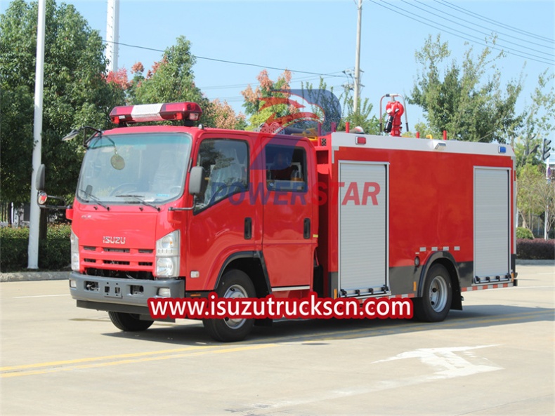 Cara menggunakan truk pemadam kebakaran Isuzu
    