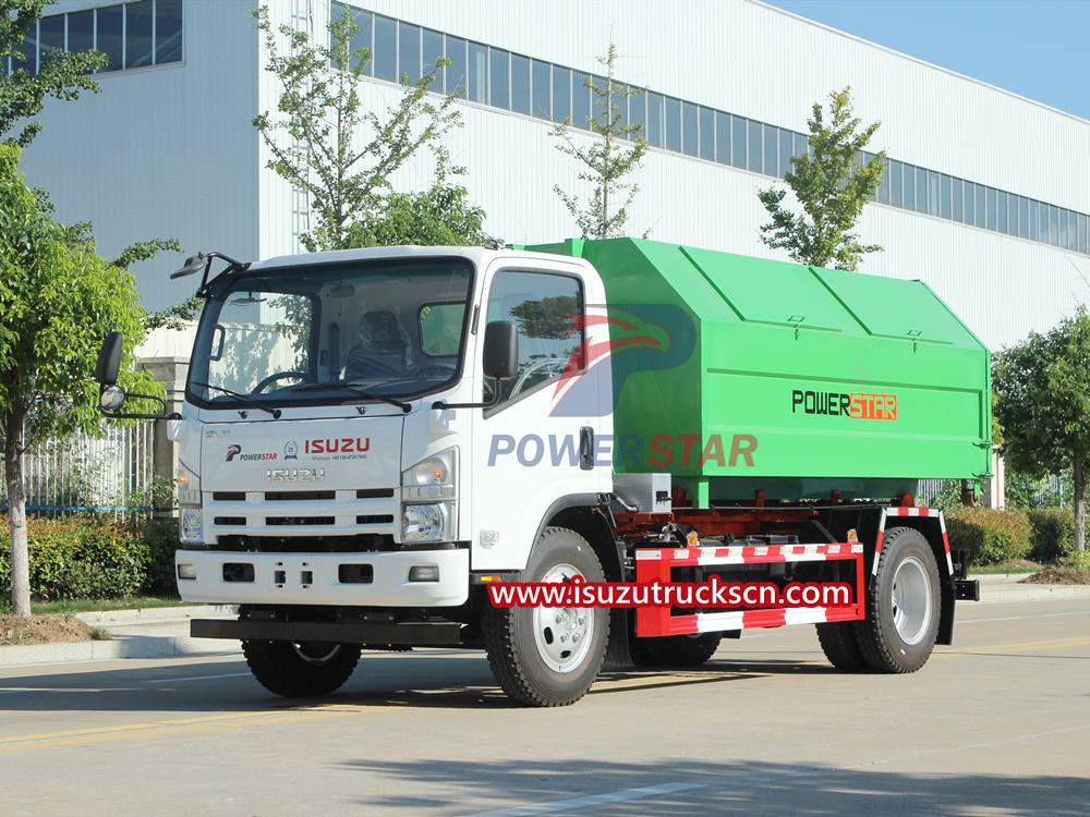 Pengenalan Produk Truk Sampah Isuzu Hook Lift
    