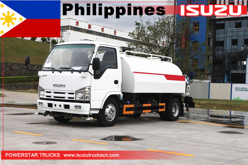 Filipina - 1 unit Kapal Tanker Water Bowser ISUZU
    