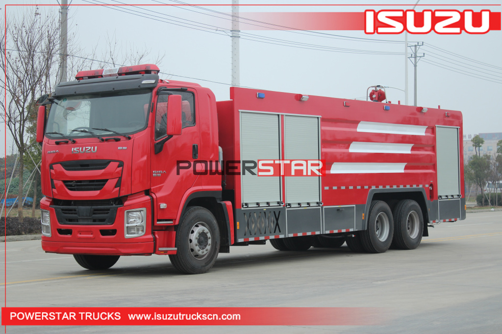 Truk Pemadam Kebakaran Formulir Darurat ISUZU GIGA VC61
    