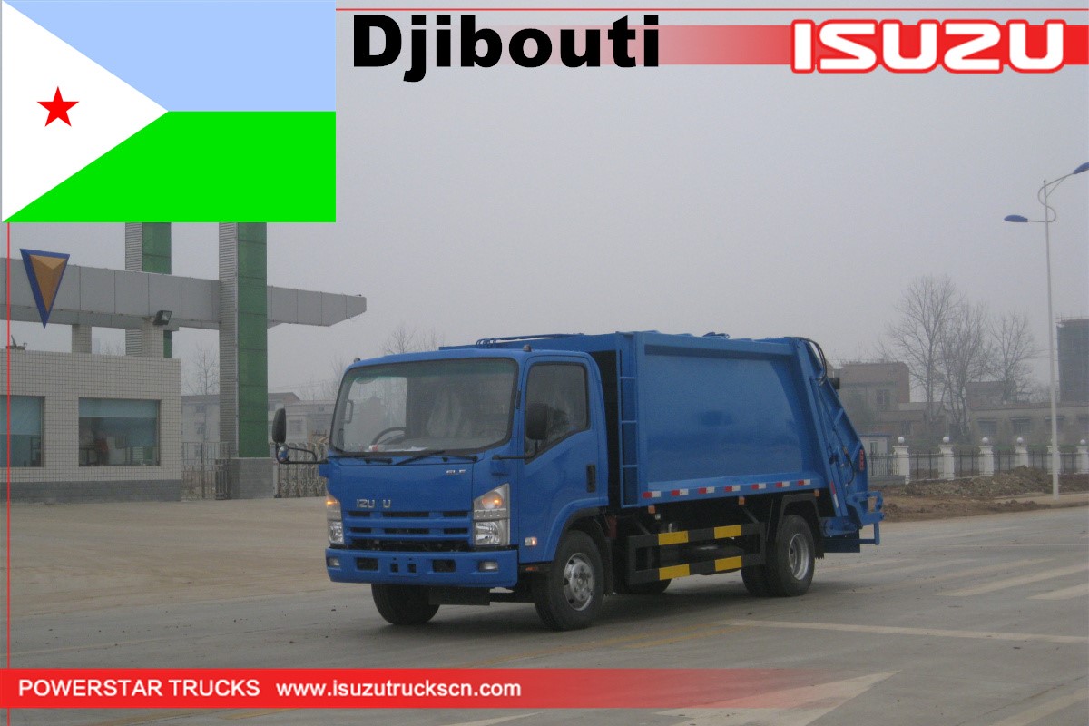 Djibouti - 1 Unit Kendaraan Pemadat Sampah Isuzu
    