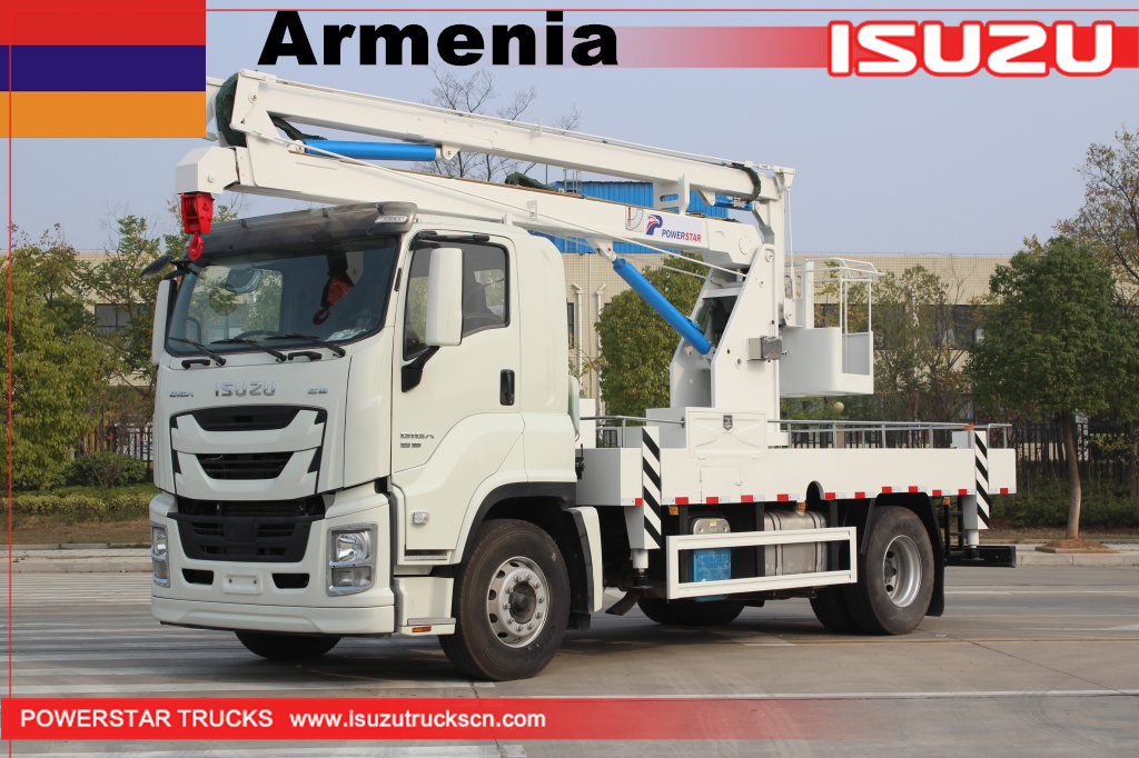 Armenia - 1 unit Truk Manlift ISUZU GIGA 20M
    