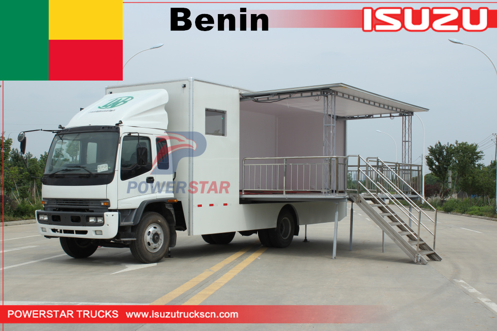 Benin - 1 unit Truk ISUZU Mobile Vote Stage
    