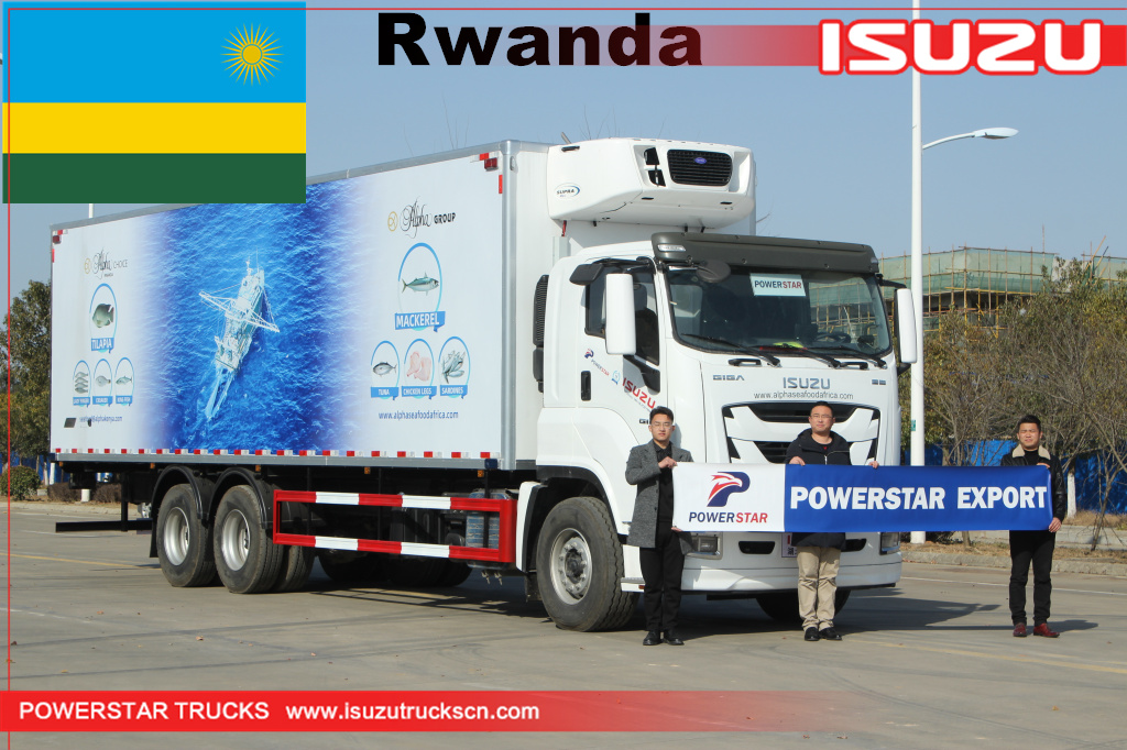 Rwanda - Truk Pembeku Makanan Laut ISUZU GIGA
    