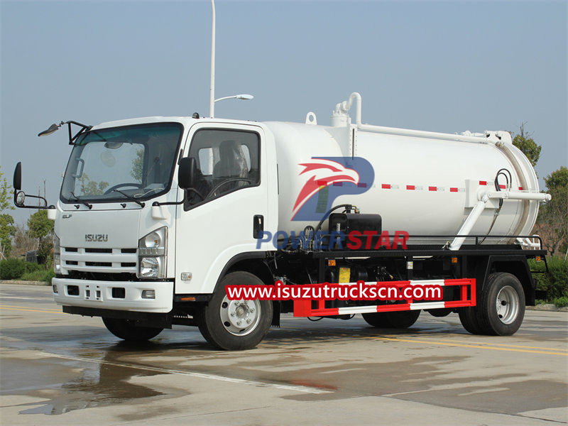 Berapa psi di truk scution saluran pembuangan isuzu?
    