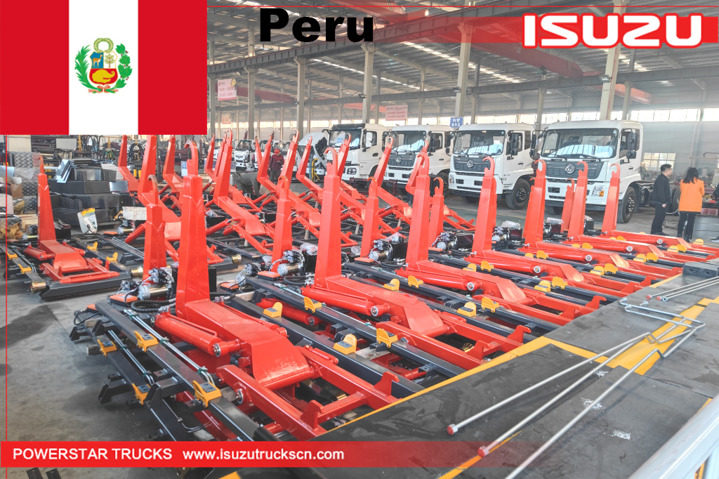 Peru - 22 set body kit truk sampah angkat Isuzu Hook
    