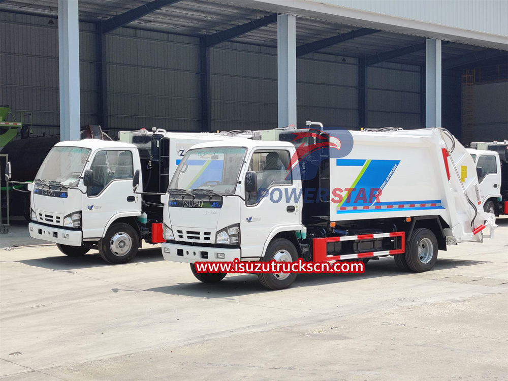 Bagaimana cara membeli truk sampah back loader Isuzu bekas？
    