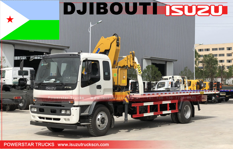 Djibouti- 1 sampai ISUZU Wrecker dengan crane
    